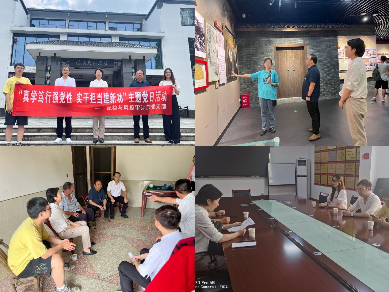 星空(中国)一站式服务平台纪检与风控审计部党支部开展“真学笃行强党性 实干担当建新功”主题党日活动