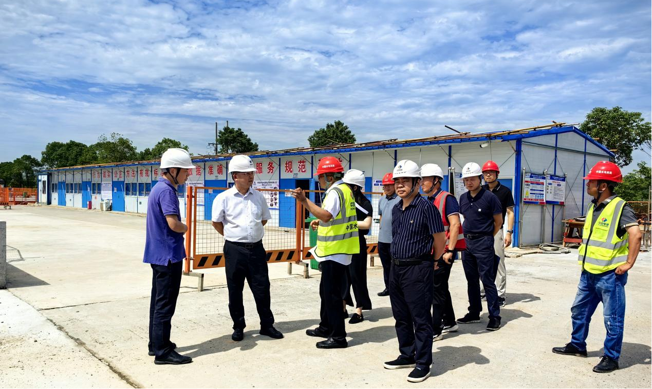 刘志刚带队调研督导各子（分）公司防洪度汛及经营工作